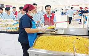 Nhà hàng tại Việt Trì cung cấp suất ăn công nghiệp